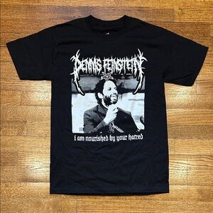 Parks & Recreation Jason Mantzoukas Black Unisex Graphic T-Shirt - Small, NWOT